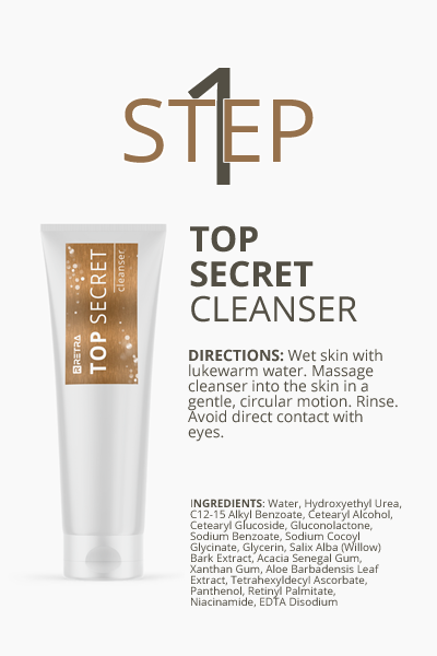 3 Step Facelift system cleanser directions