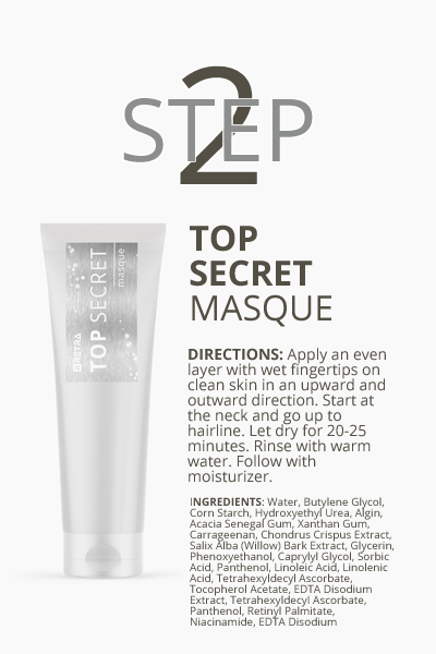 3 Step Facelift system masque directions